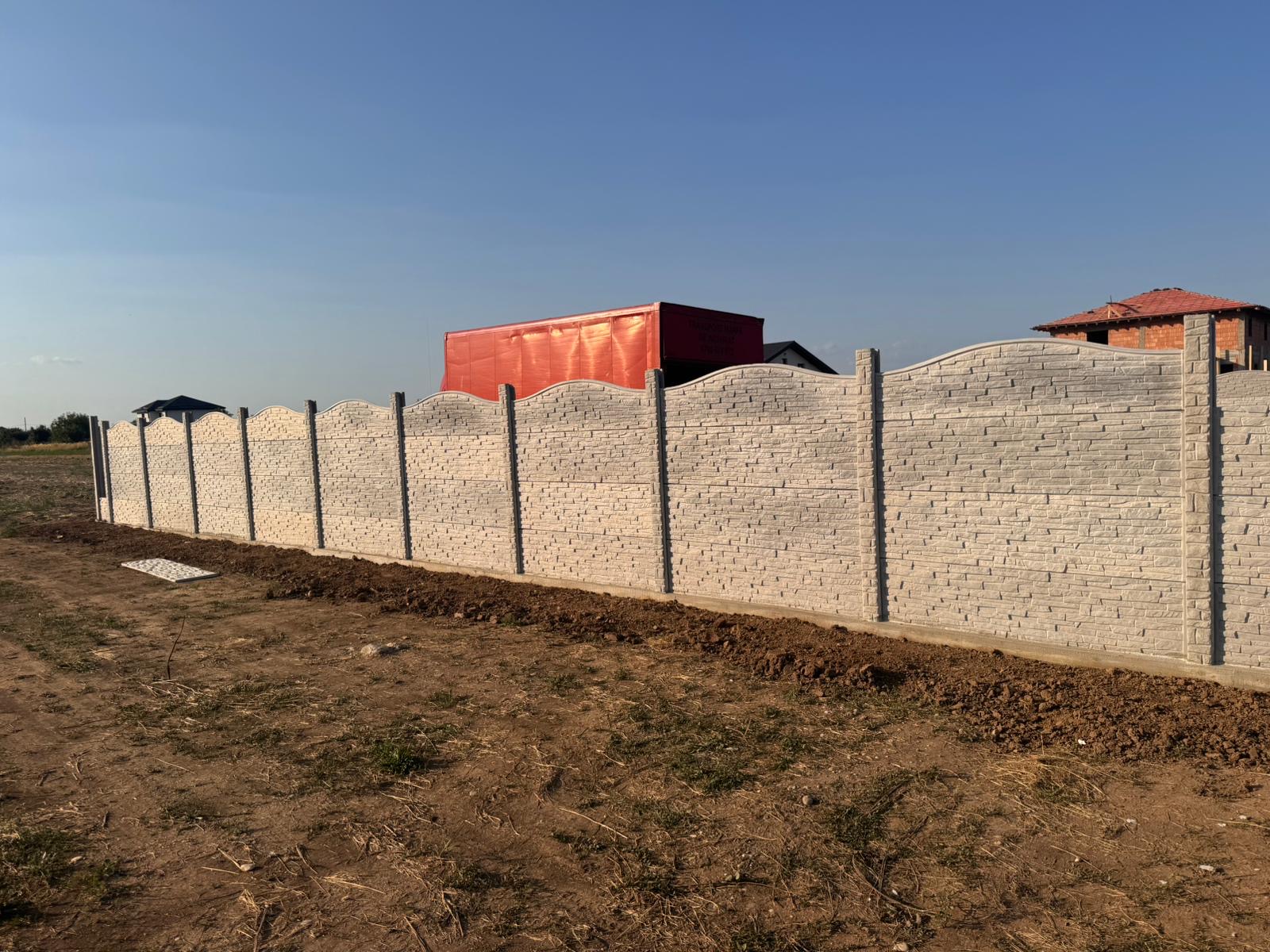 Lucrare MTZ Prefabricate - gard prefabricat beton 22