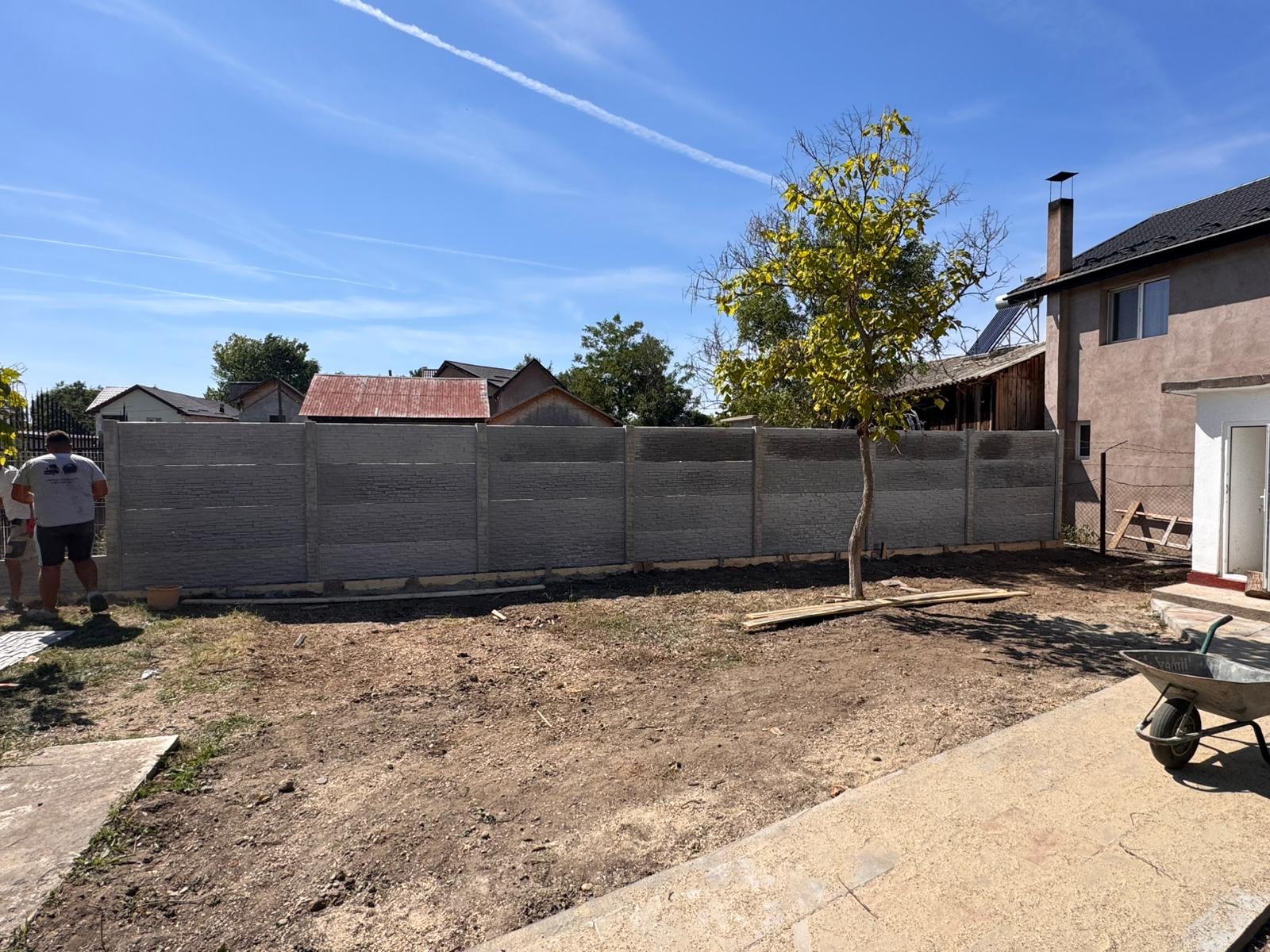 Lucrare MTZ Prefabricate - gard prefabricat beton 28