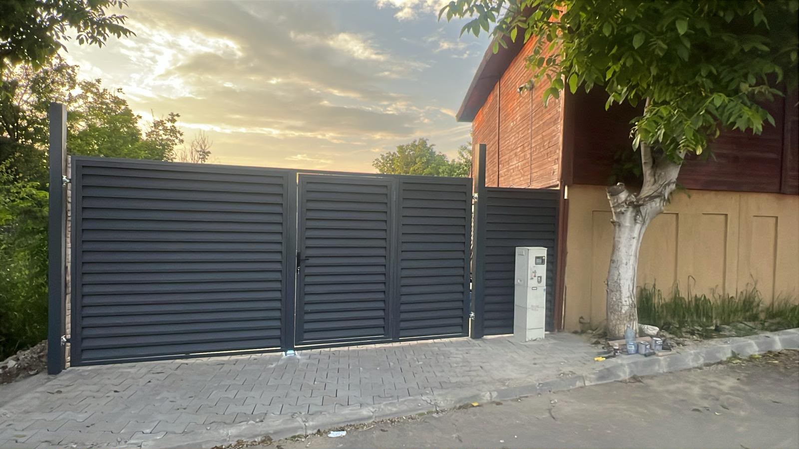 Lucrare MTZ Prefabricate - gard prefabricat beton 48
